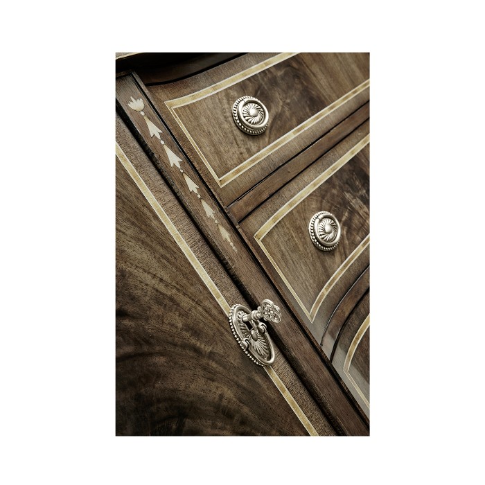 Buckingham Bleached Mahogany Breakfront Sideboard