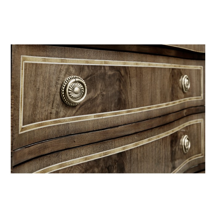 Buckingham Bleached Mahogany Breakfront Sideboard