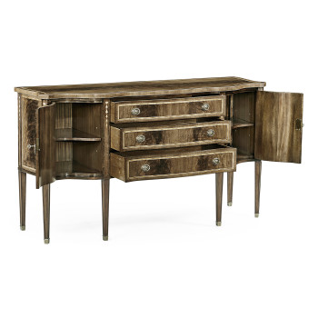 Buckingham Bleached Mahogany Breakfront Sideboard