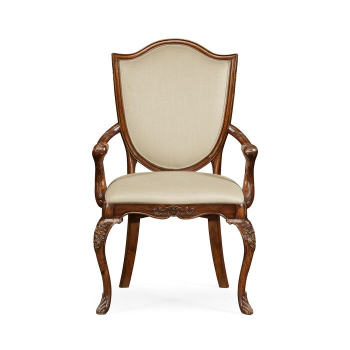 Shield Back Mahogany Arm Chair