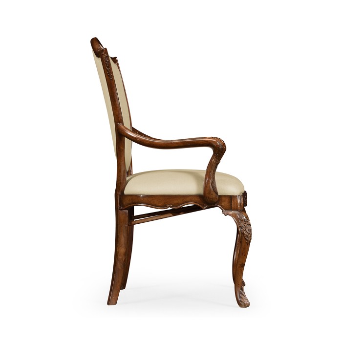 Shield Back Mahogany Arm Chair