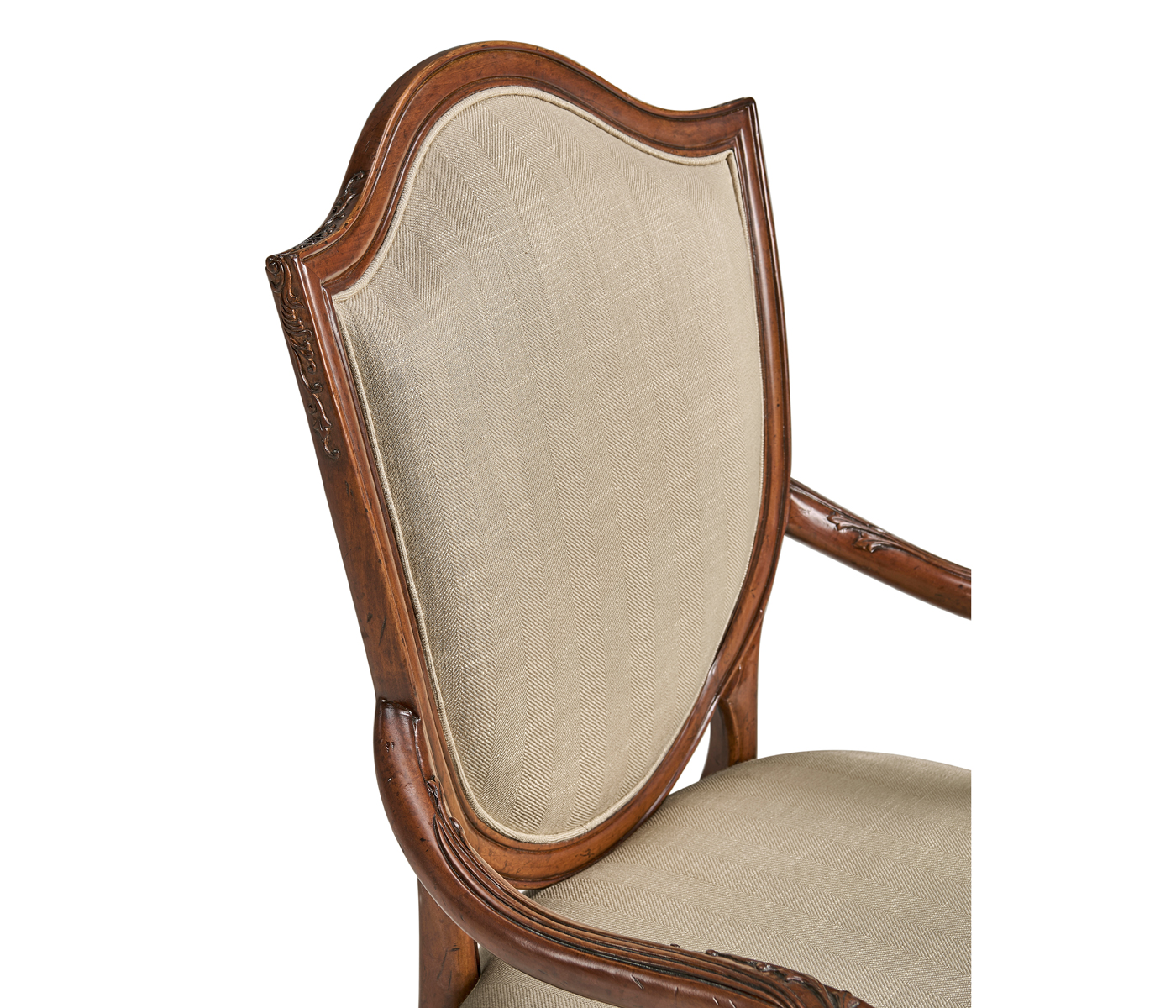 Shield Back Mahogany Arm Chair