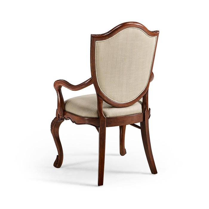 Shield Back Mahogany Arm Chair