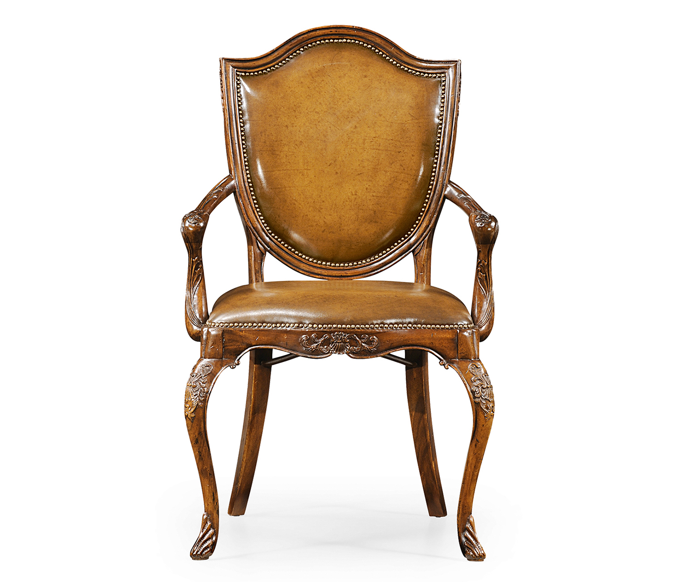 Shield Back Mahogany Arm Chair