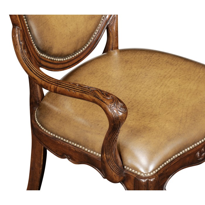 Shield Back Mahogany Arm Chair