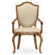 Shield Back Satinwood Arm Chair
