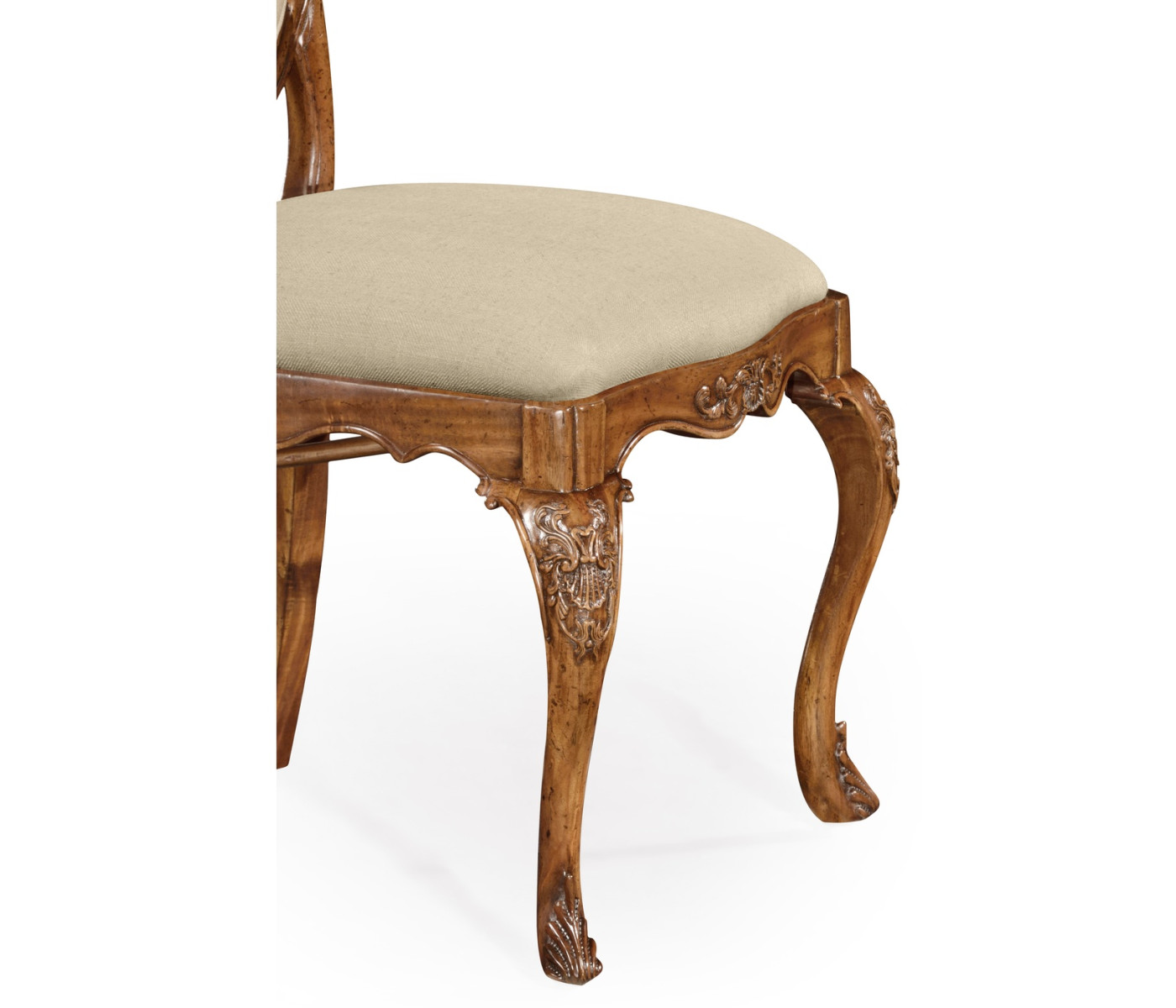 Shield Back Satinwood Side Chair