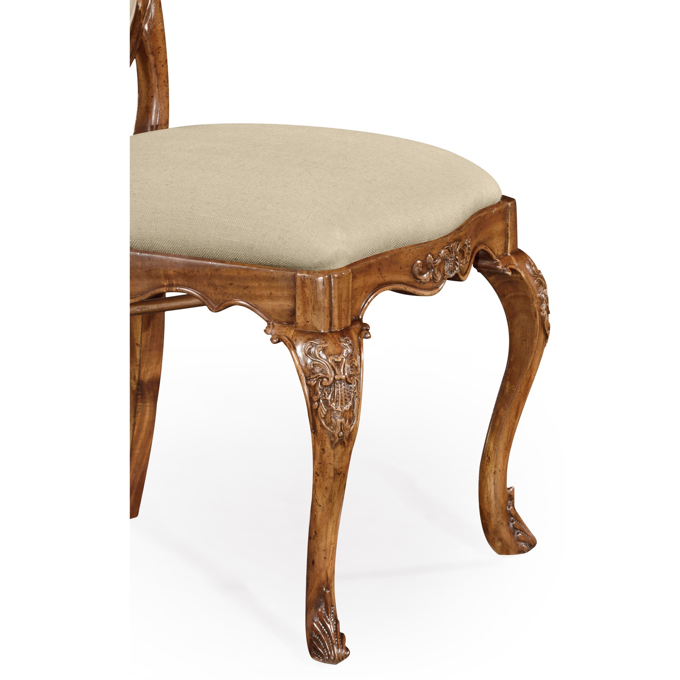 Shield Back Satinwood Side Chair
