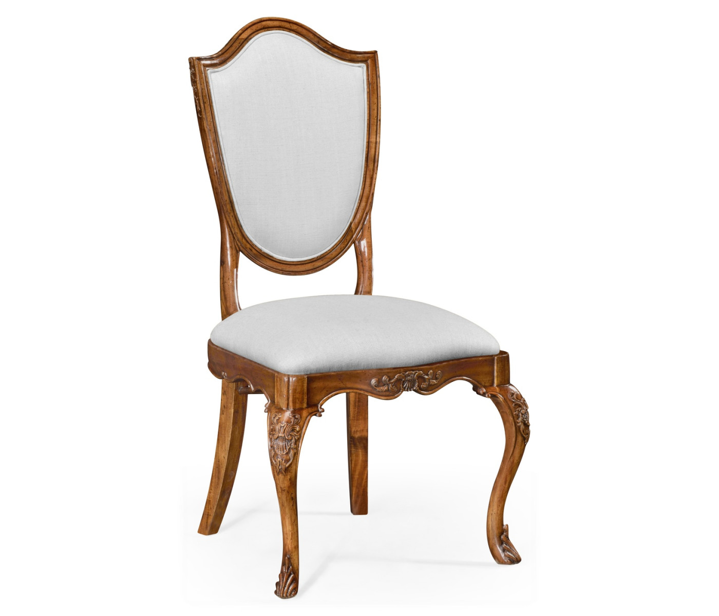 Shield Back Satinwood Side Chair