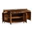 Large Mahogany Demilune Sideboard