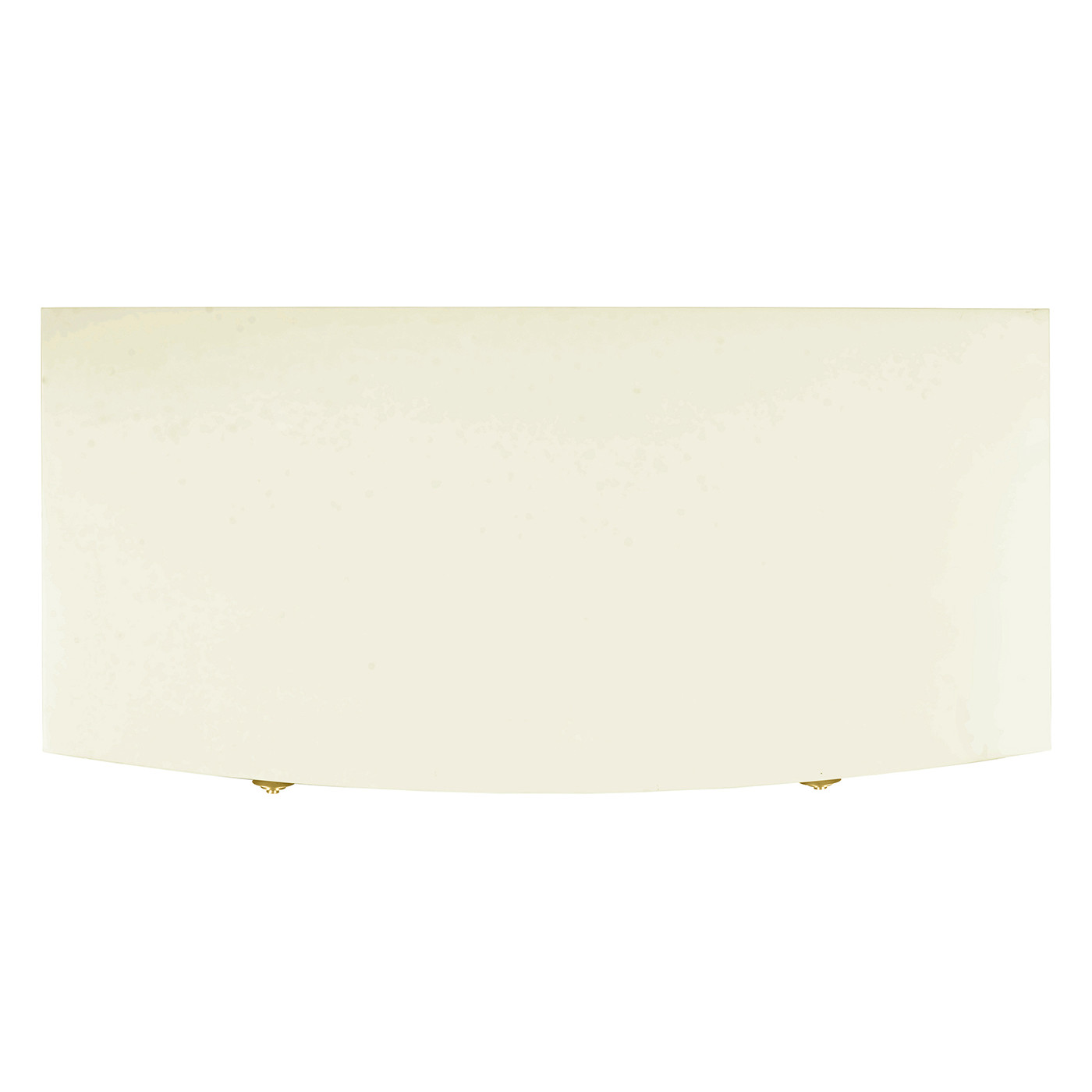 Ivory & Crackle Ceramic Lacquered Chest of Four Drawers