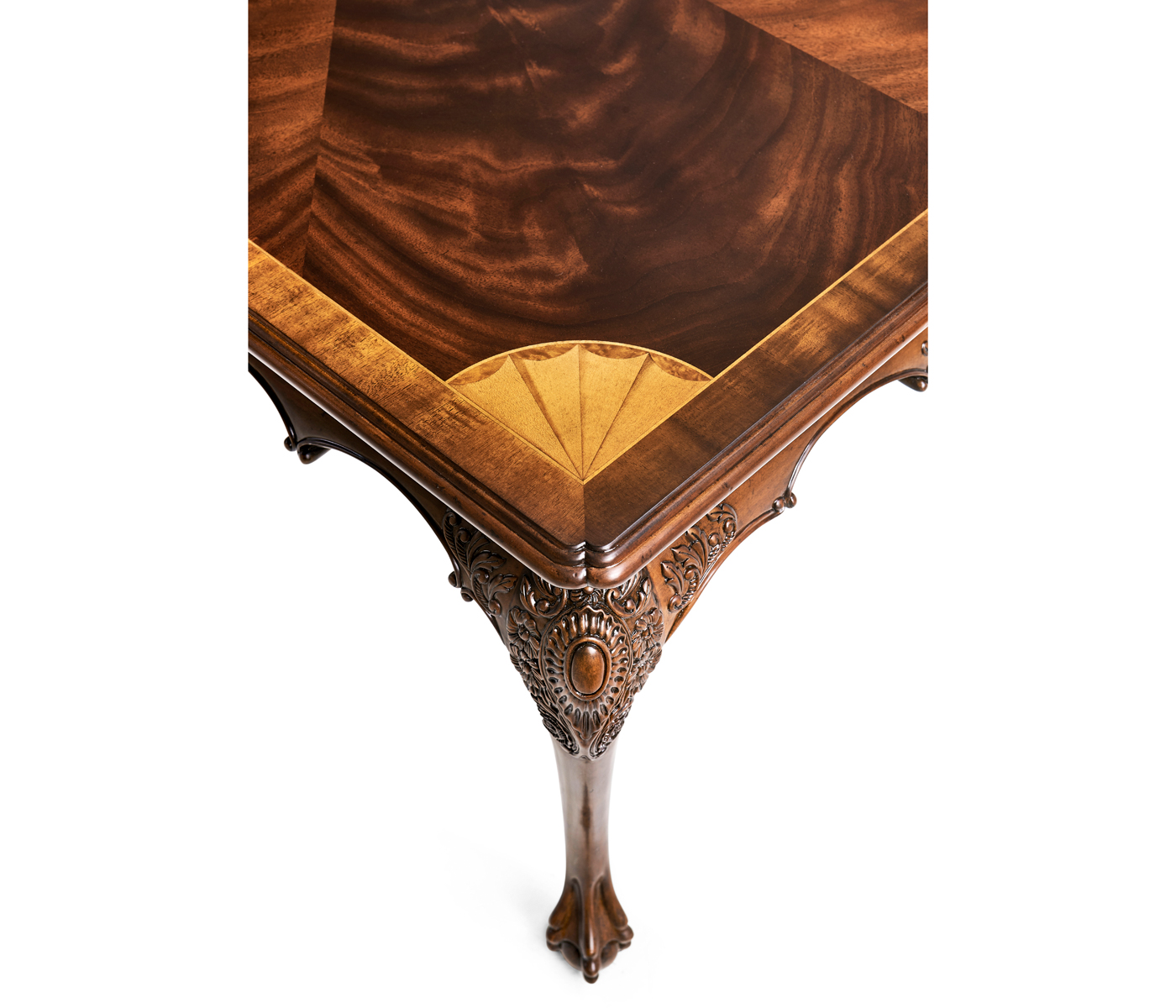 Mahogany Cabriole Leg Coffee Table