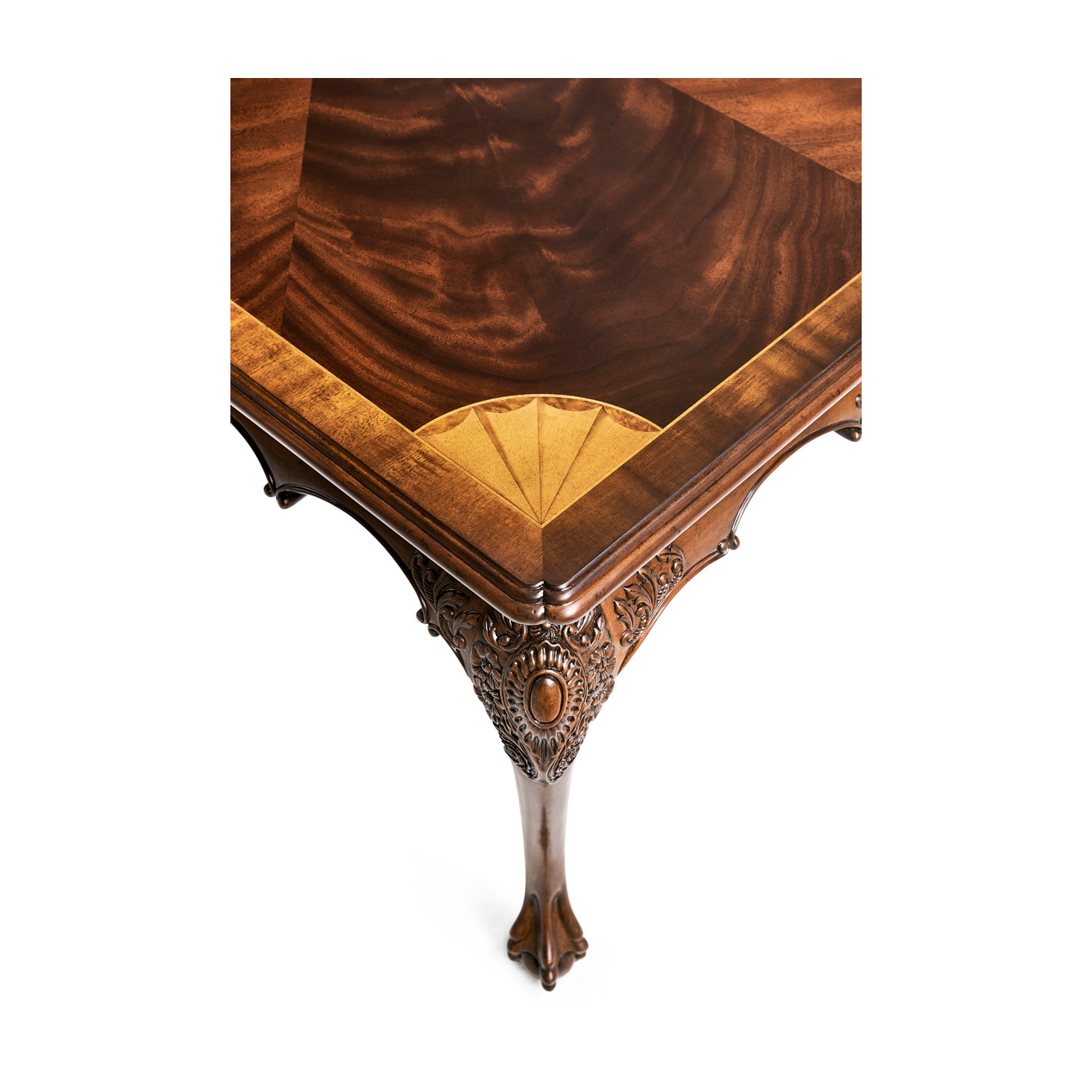 Mahogany Cabriole Leg Coffee Table