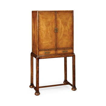 Satinwood drinks cabinet