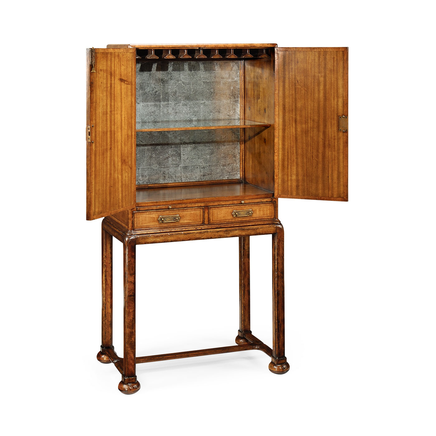 Satinwood drinks cabinet