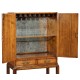 Satinwood drinks cabinet