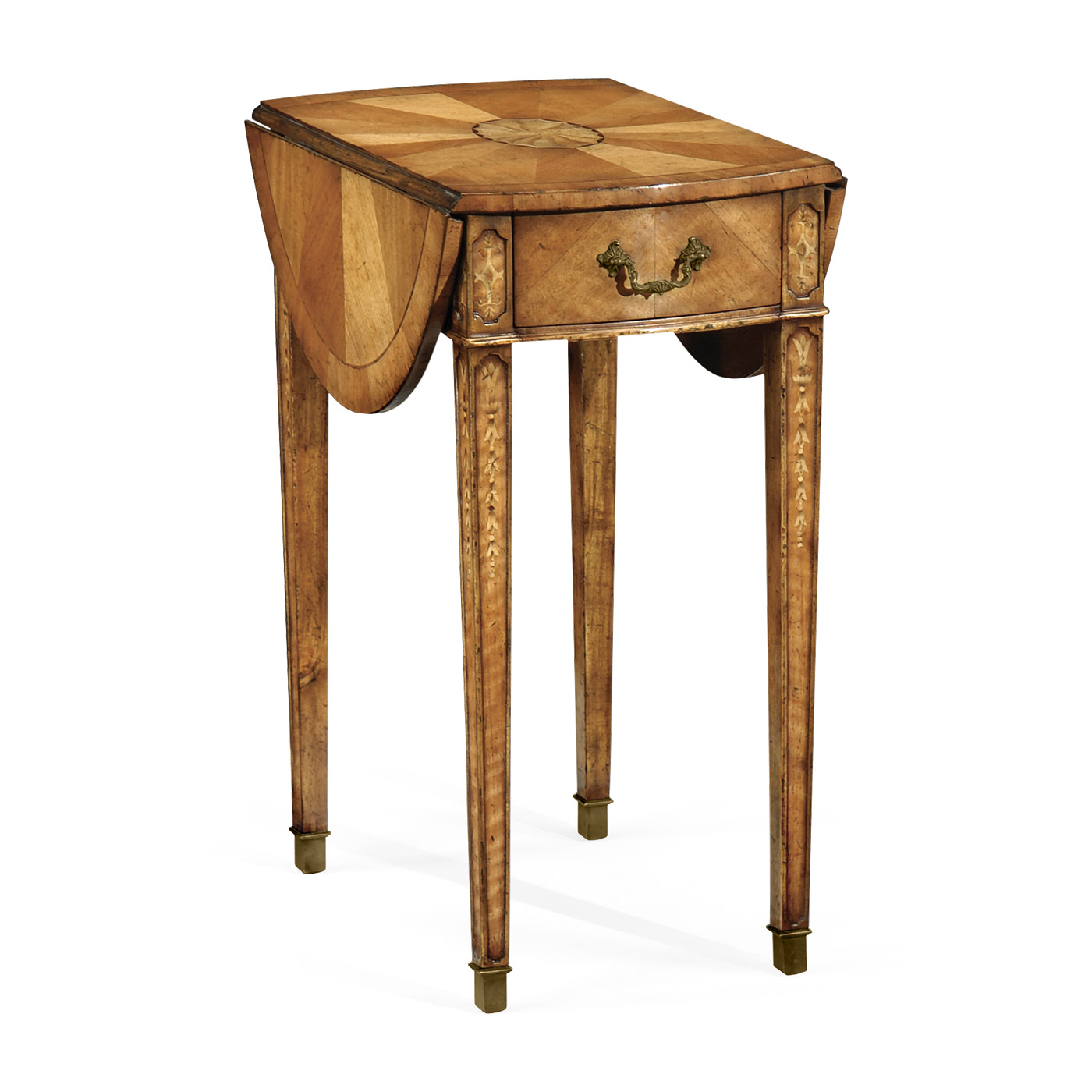 Satinwood Pembroke Table (small)