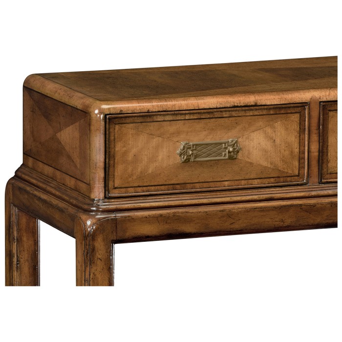 Satinwood console