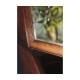Crotch Mahogany Cushion Framed Mirror
