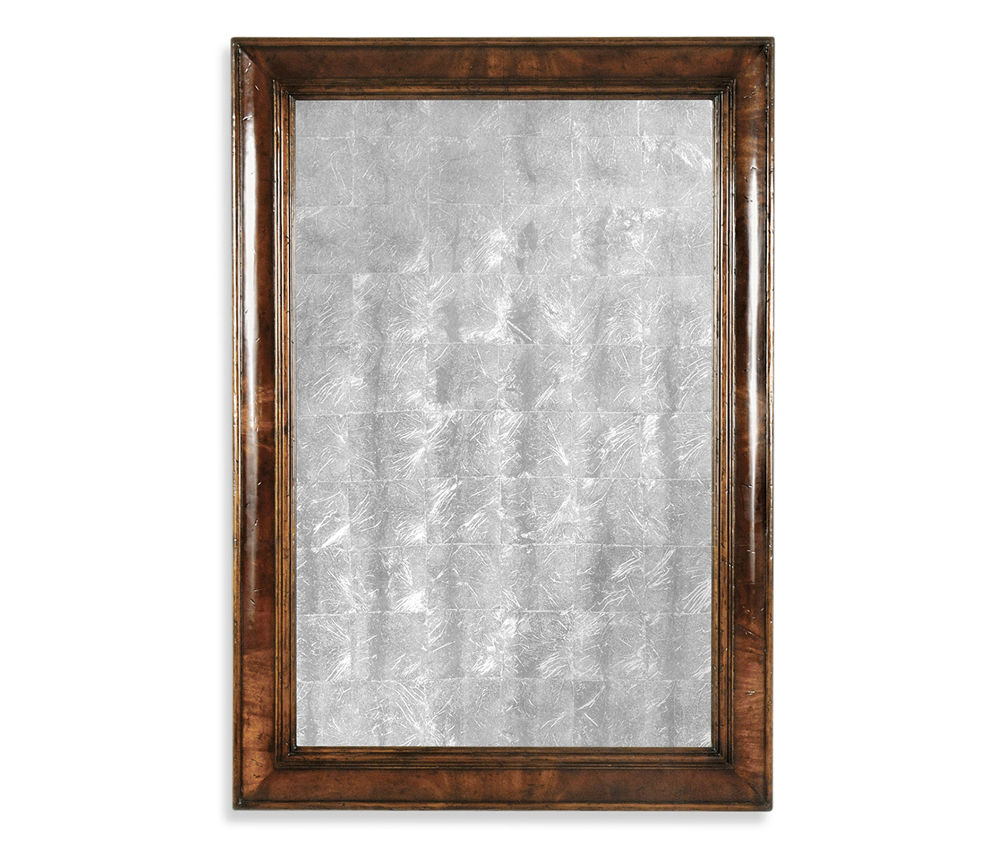 Mahogany Rectangular Mirror (églomisé)