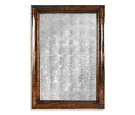 Mahogany Rectangular Mirror (églomisé)