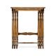Satinwood nest of three tables