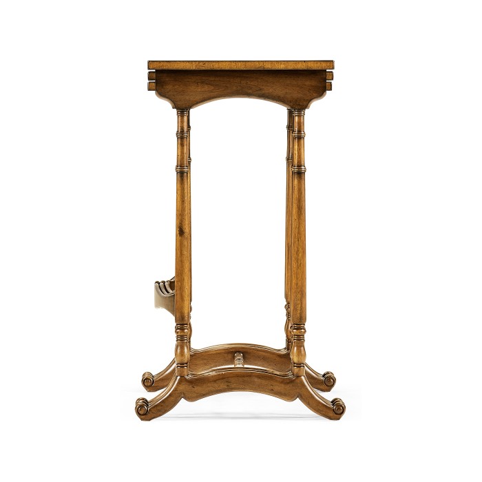 Satinwood nest of three tables