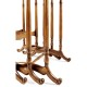 Satinwood nest of three tables