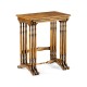 Satinwood nest of three tables