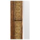 Rectangular leather mirror (Plain)