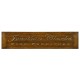 JC hanging sign