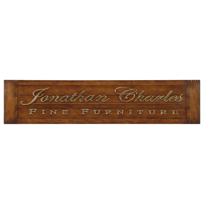 JC hanging sign