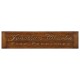 JC hanging sign