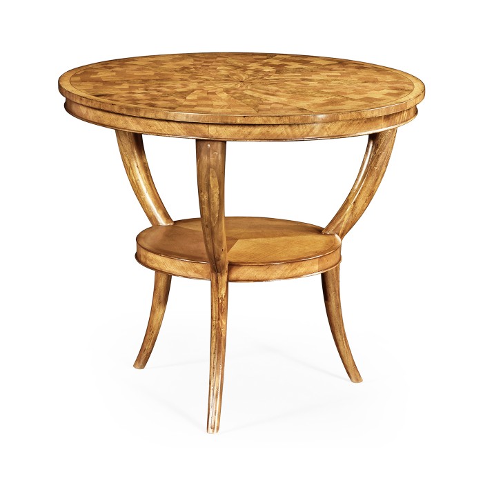 Two-tier Marquetry Centre Table