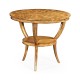 Two-tier Marquetry Centre Table