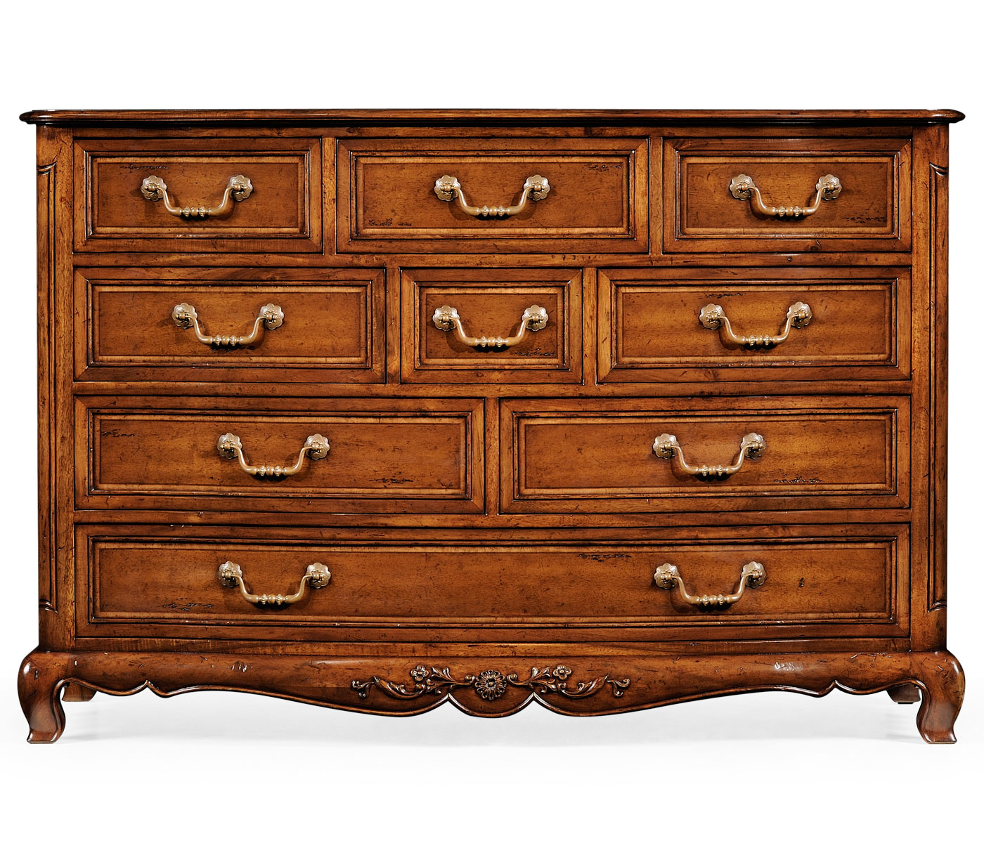 George i style large chest drawers