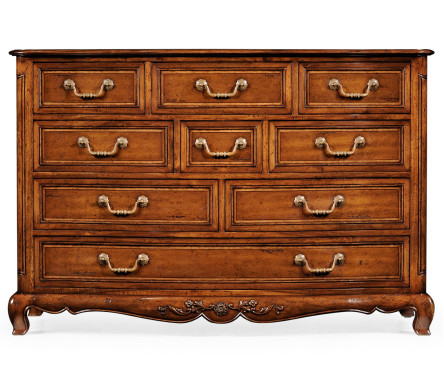 George i style large chest drawers