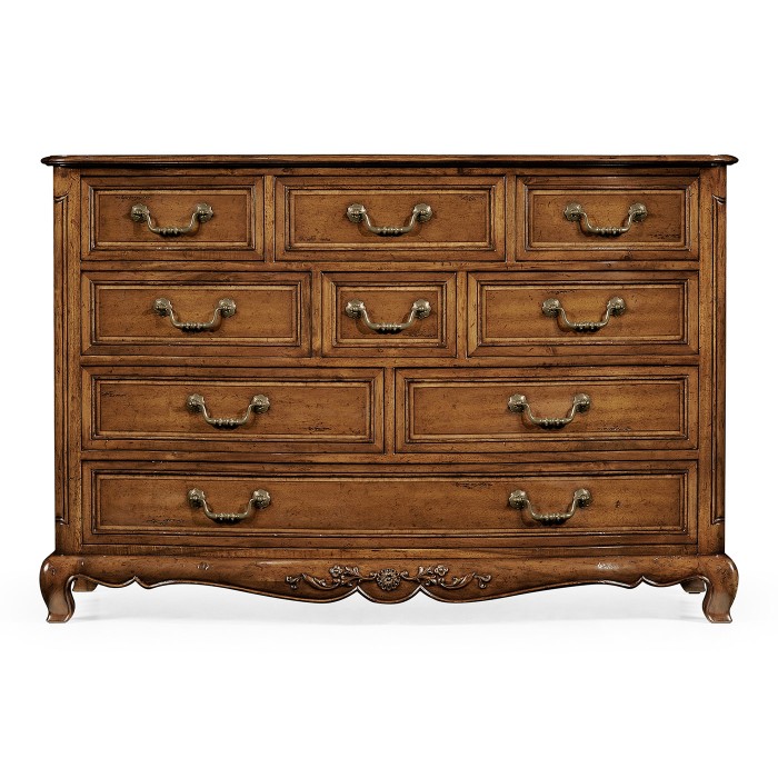 George i style large chest drawers