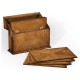 Rectangular Satinwood & Cutlery Inlay Placemat Box