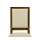 Carolean Style Side Chair with Upholstered Back