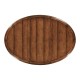 Oval Walnut Gateleg Table (Small) 25
