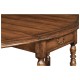 Oval Walnut Gateleg Table (Small) 25