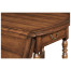 Oval walnut gateleg table (Small)