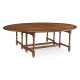 Oval Walnut Gateleg Table (Large) 102