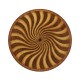 Spiral Inlaid Centre Table