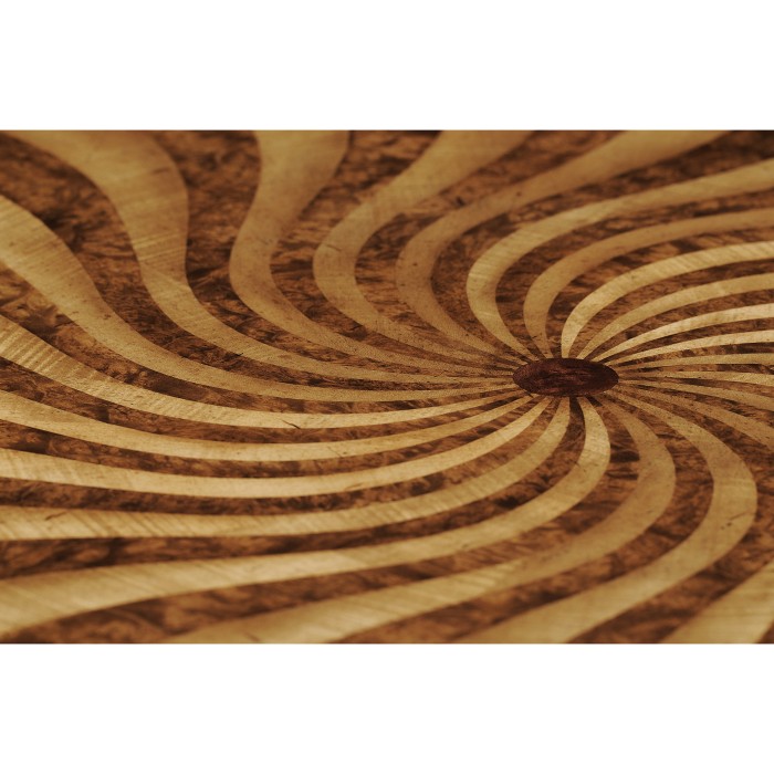 Spiral Inlaid Centre Table