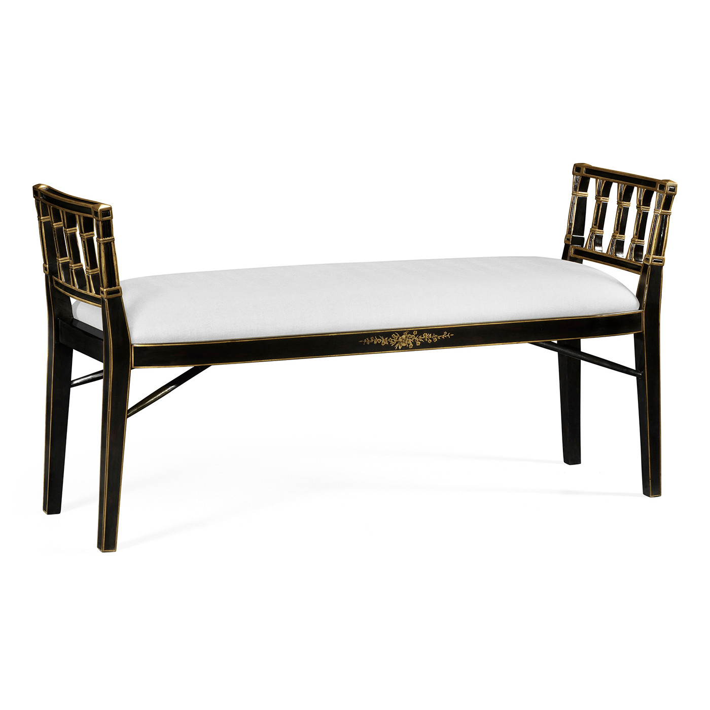 Back & Gilt window seat