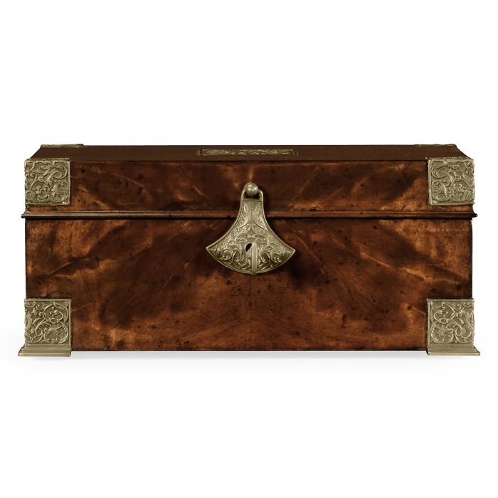 Lockable Mahogany Deeds Style Box