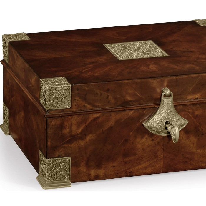 Lockable Mahogany Deeds Style Box