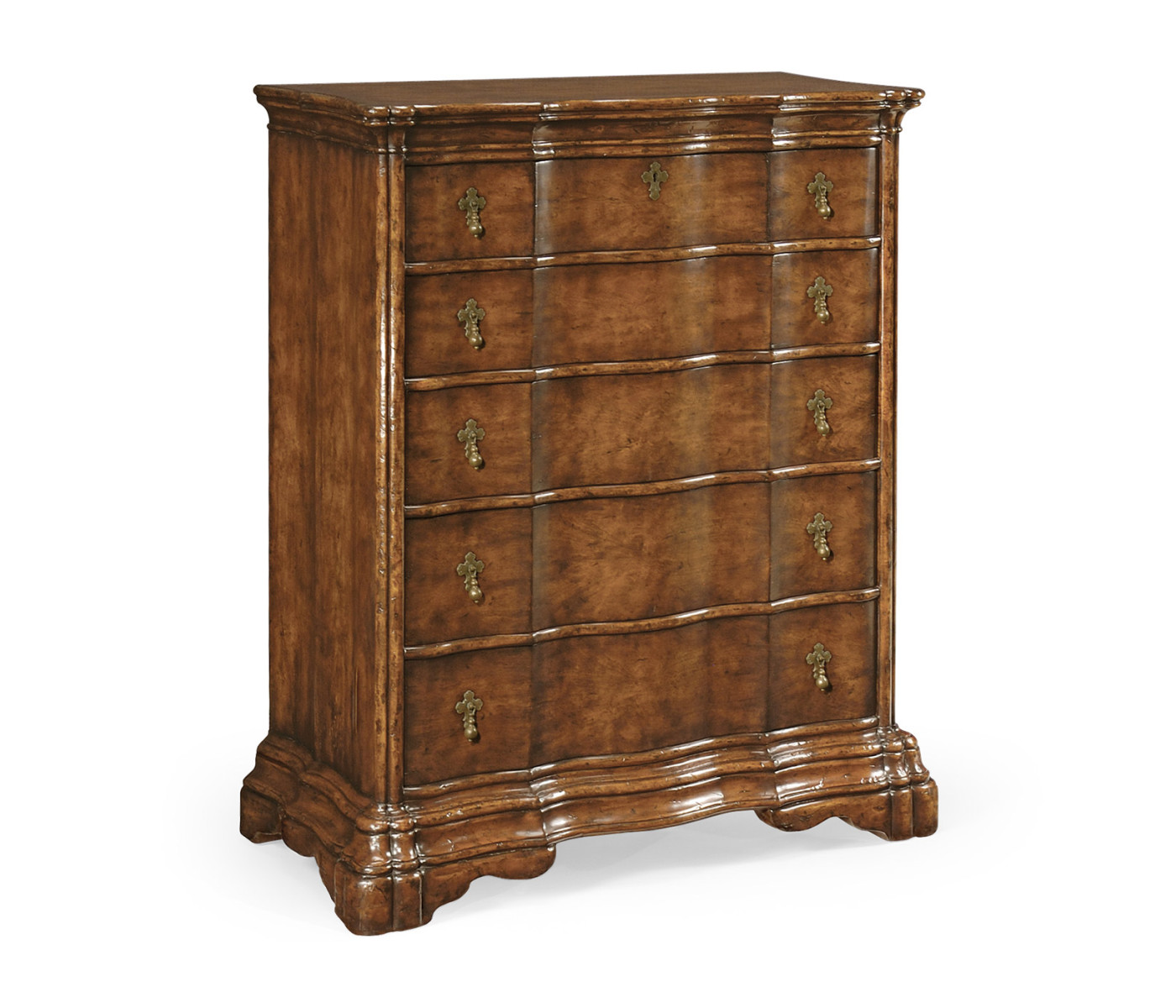 Dutch style large chest seven drawers